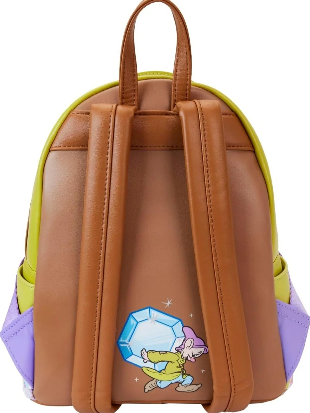 Loungefly Disney Snow White Dopey Diamond Backpack And Wallet Set. Nwt